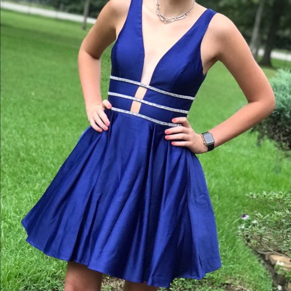 Dresses Royal Blue Short Formal Poshmark